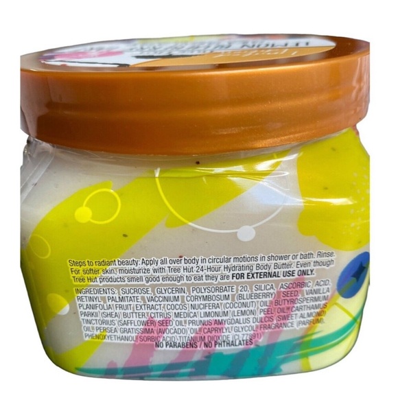 💕Limited Edition Tree Hut Lemon Blueberry Tart Shea Sugar Scrub💕 - Picture 3 of 5